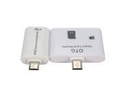USB 2.0 to MicroUSB OTG Adapter and TF SD Card 2in1 Micro USB Card Reader For Android Smartphone