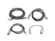 Strong Braided Cord USB 3.1 Type C Male Data Charging Cable 0.2m 1m 1.5m 3m
