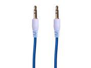 Transparent Colorful 3.5mm Audio Cable For iPhone Smartphone Device