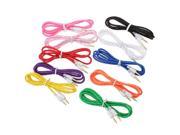 Braided Colorful 3.5mm Audio Cable For iPhone Random Delivery
