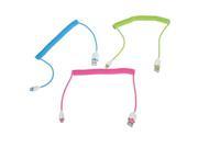 3X Retractable Micro USB Data Sync Charger Cable For Cellphones
