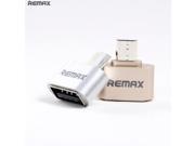 REMAX OTG Micro To USB Adapter Smart Connection Kit Adapter Card Reader