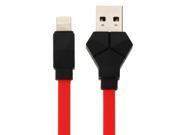 Teclast Noodle Style 8 Pin to USB Universal Sync Data Charging Cable for iPhone 6 6 Plus 5S 5C 5 Length 1m Red