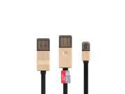HOCO UPM06 3 In 1 Micro USB Data Charging Cable With Micro SD Card Port