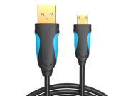 2M VENTION USB2.0 Male to Micro Extension Cable Data Cable Black