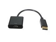HD DP Displayport Male to HDMI Female Cable Converter for Laptop
