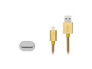 D S MFI Certificate Metal 8Pin Data Sync Charger USB Cable For iPhone iPad