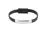 Bracelet Flat Style USB Portable Charging Data Cable For Mobile Phone