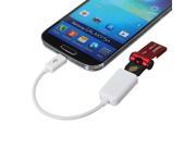 USB Micro OTG Adapter Cable For Cellphones With Micro Port