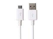 White 1.5M V8 Micro USB 2.0 Charge Charging Sync Data Cable Line Cord For Mobile Phone