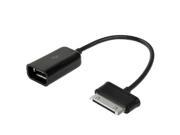 USB 2.0 AF Data Cable with OTG Function for HUAWEI MediaPad 10FHD Length 15cm Black