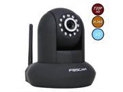 Foscam FI9821W V2 CMOS 720P HD H.264 Wireless IP Camera Black
