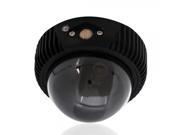 1 3? Sony CCD 420TVL LED IR Array Night Vision Dome Camera Black
