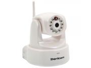 Dericam H502W Wireless 1.0MP H.264 Pan tilt P2P IP Camera with IR Cut White