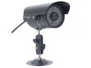1 4? CMOS 600TVL 36 LEDs 3.6mm Wide Angle Waterproof Surveillance Camera with Stand Black PAL