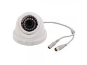 1 3? SONY CCD 650TVL 36 IR LED Security Camera with Decorative Border White