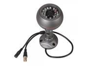 1 4? Sharp CCD 420TVL 24IR LED Goblet Type Security Camera Black