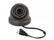 1 3? SONY CCD 650TVL 36 IR LED Security Camera with Decorative Border Dark Gray