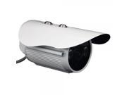 6mm 700TVL 3SMD Array LED Red Light IR Night Vision Waterproof Camera White