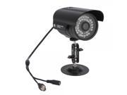 1 3? Sony CCD 420TVL 36IR LED Cylinder Type Waterproof Camera Black