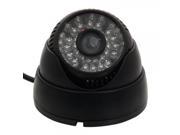1 3? Sony CCD 700TVL 3.6mm 48 LED Ceiling Type IR Night Vision Camera Black