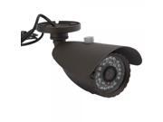 1 3? Sony CCD 600TVL 36 IR LEDs Waterproof Security Camera with Button Control Grey PAL