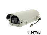 1 3 SONY 420TVL 12mm Lens IR Waterproof Color Dome CCD Video Camera IR Distance 50m Size 400 x 140 x 95mm