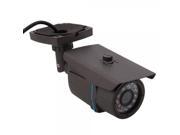1 3? SONY CCD 420TVL 24 LEDs Array 3.6mm Lens Night Vision Waterproof Security Camera Gray