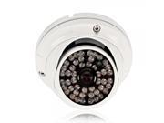 1 3? HD Color Sony CCD 540TVL 4mm 48 IR LED Dome Security Indoor Camera White
