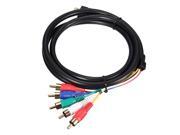 1.5M 5ft Full HDMI Male to 5 RCA RGB Audio Video AV Component Cable