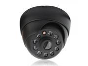 1 4? CMOS HD 380TVL Dome 10IR LED Indoor Night Vision Security Camera Black 108