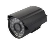 CMOS 420TVL 6mm Lens Metal Material Color Infrared Camera with 24 LED IR Distance 20m
