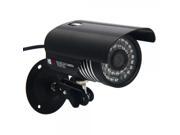 3.6mm 600TVL 36SMD LED Red Light IR Night Vision Waterproof Camera Black