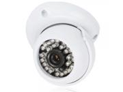 1 4? CMOS 600TVL 3.6mm 30LED IR CUT NTSC Indoor Security Dome Camera White