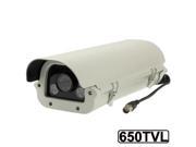 1 3 SONY 650TVL 12mm Lens IR Waterproof Color Dome CCD Video Camera IR Distance 50m Size 400 x 140 x 95mm