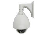 1 4 SONY 480TVL Waterproof Speed Dome Camera 360 Degree Continuous Rotation and 180 Degree Auto Flip