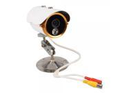1 3? Sharp CCD 420TVL LED IR Array Night Vision Camera White Golden