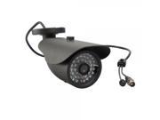 1 3? CCD 700TVL 48LED Metal Security Camera Black with OSD Menu Line PAL