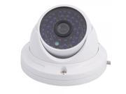 1 3? SHARP CCD 420TVL 48 Blue LED Big Mouth Big Dial Conch Shape Security Camera White