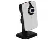 1 4 CMOS 3.6mm 9LED 0.3MP Compact Infrared Nightvision P2P IP Camera White