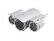 1 3? Sony 540TVL 72 IR LED Waterproof Camera with Power Supply OSD Control Line Silver