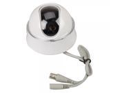1 4? Sharp CCD 420TVL Plastic Dome Security Camera White Silver