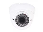 1 3? Sony CCD HD 700TVL 36 IR 2.8mm 12mm In Outdoor Dome Security Camera NTSC White