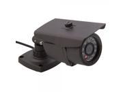 1 4? Sharp CCD 420TVL 24 LEDs Array 3.6mm Lens Night Vision Waterproof Security Camera Gray