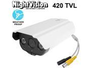 1 3 inch SONY 420TVL 6mm Fixed Lens Array LED Waterproof Color Box CCD Video Camera IR Distance 30m