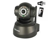 Sricam Wireless Wifi CMOS Pan Tilt Indoor P2P IP Camera with Motion Detection Black