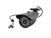 1 4? Sharp CCD 420TVL 48LED Metal Security Camera Black with OSD Menu Line