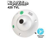 1 3 Sony 420TVL 3.6mm Lens Waterproof Color Dome CCD Video Camera