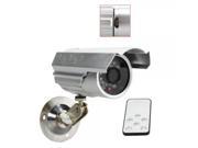 All in one All Metal Security Camera with TF Card Slot DVR Kit 24 IR LEDs K819