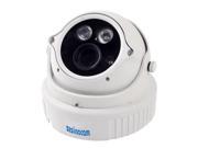 1 3 SONY 700TVL 2.8 12mm Vari focus Lens TR Waterproof Color Dome CCD Video Camera IR Distance 50m